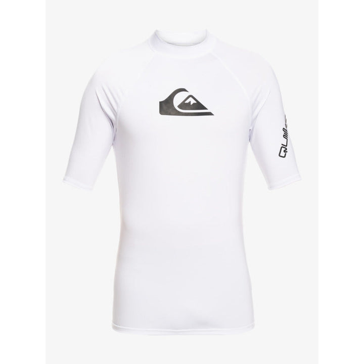 Quiksilver Herren Lycra kurzarm All Time - white