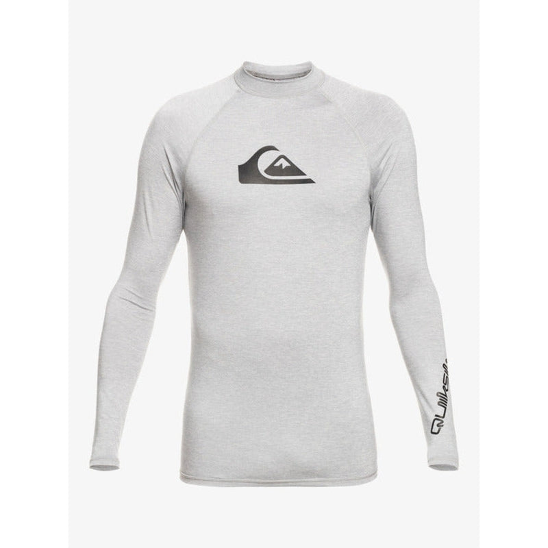 Quiksilver Herren Lycra langarm All Time - sleet heather