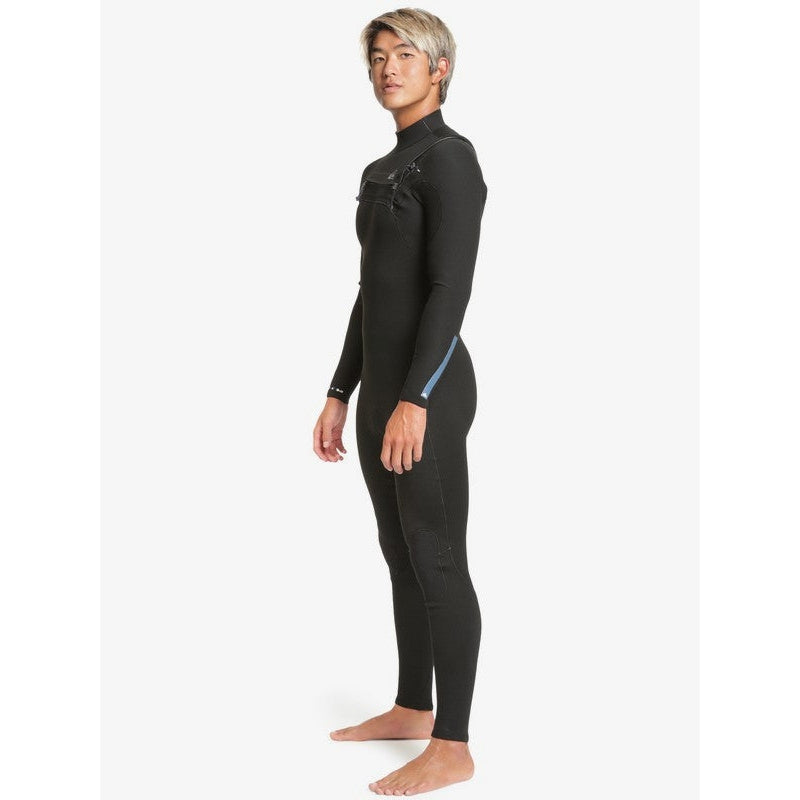 Quiksilver Herren Neoprenanzug Highline 3/2mm Chestzip - Black