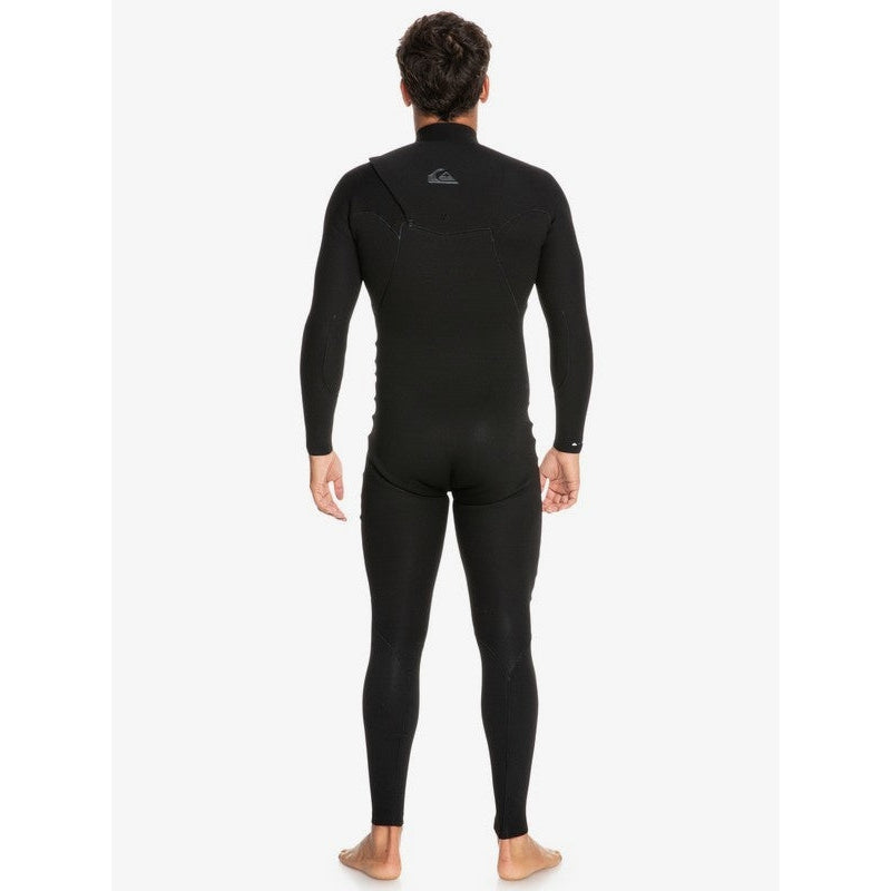 Quiksilver Herren Neoprenanzug Highline 4/3mm Chestzip - Black