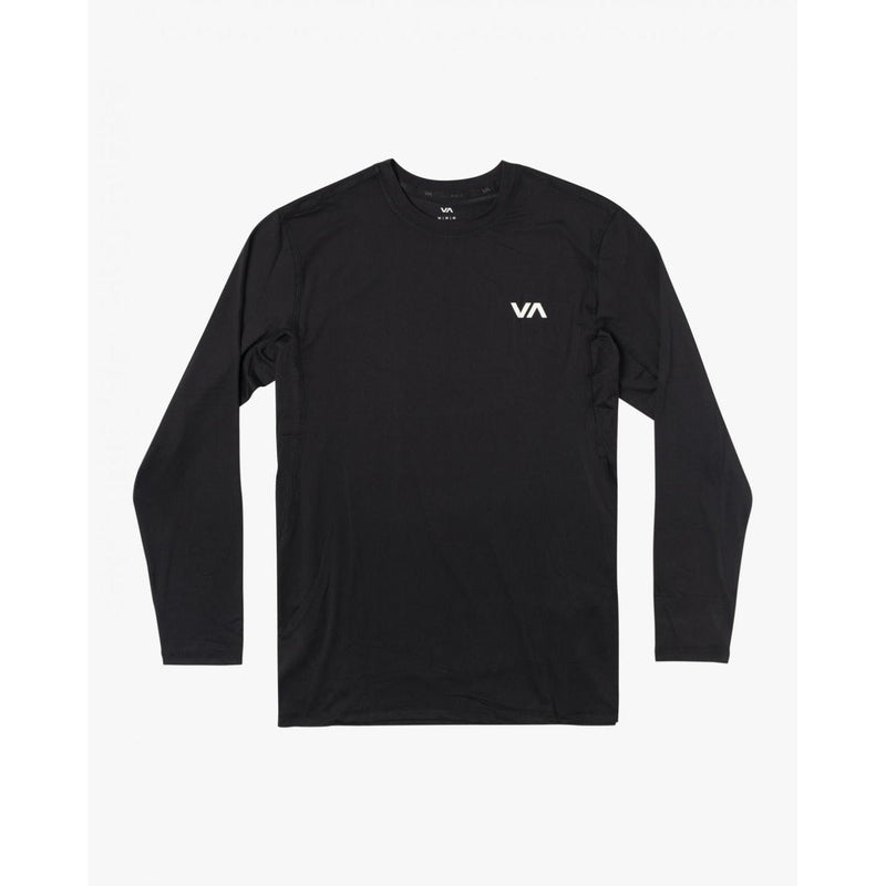 RVCA Herren Sport Shirt langarm Vent - black