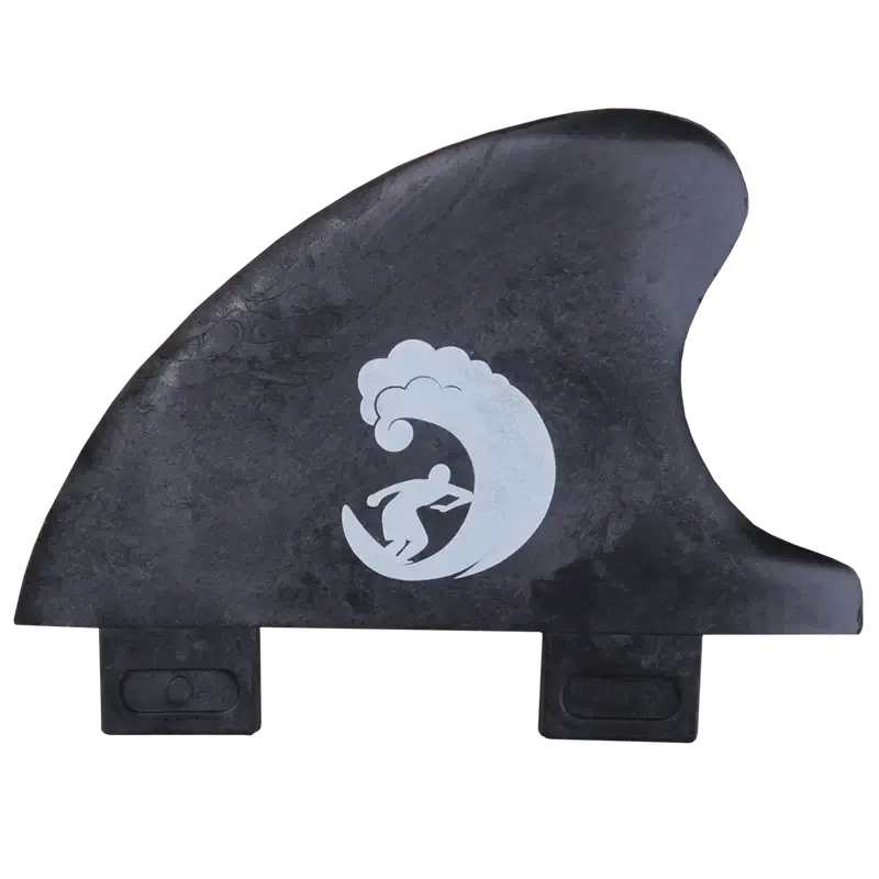 Rebel Big Knubster Finne aus recycelten Fischernetzen - schwarz