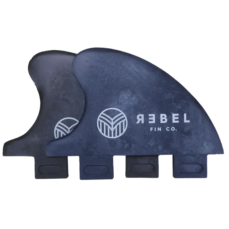 Rebel Big Knubster Finne aus recycelten Fischernetzen - schwarz