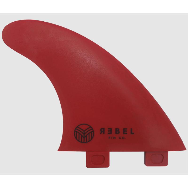 Rebel Rapid Fin 2er Set FCSI, M - recycled Polyamid/Glasfasern, red