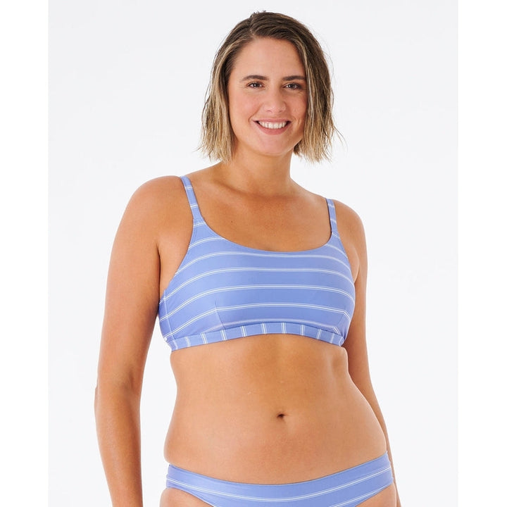 Rip Curl Damen Bikini Top Classic Surf D - DD - blue / white