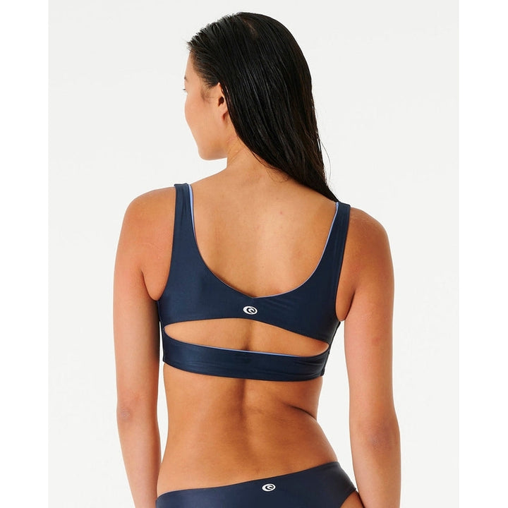 Rip Curl Damen Bikini Top Mirage Revo 2 in 1 - navy / black