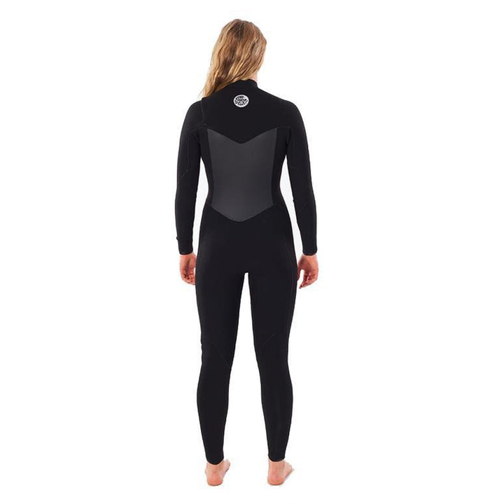 Rip Curl Damen Flashbomb 3/2mm Chest Zip Neoprenanzug - black