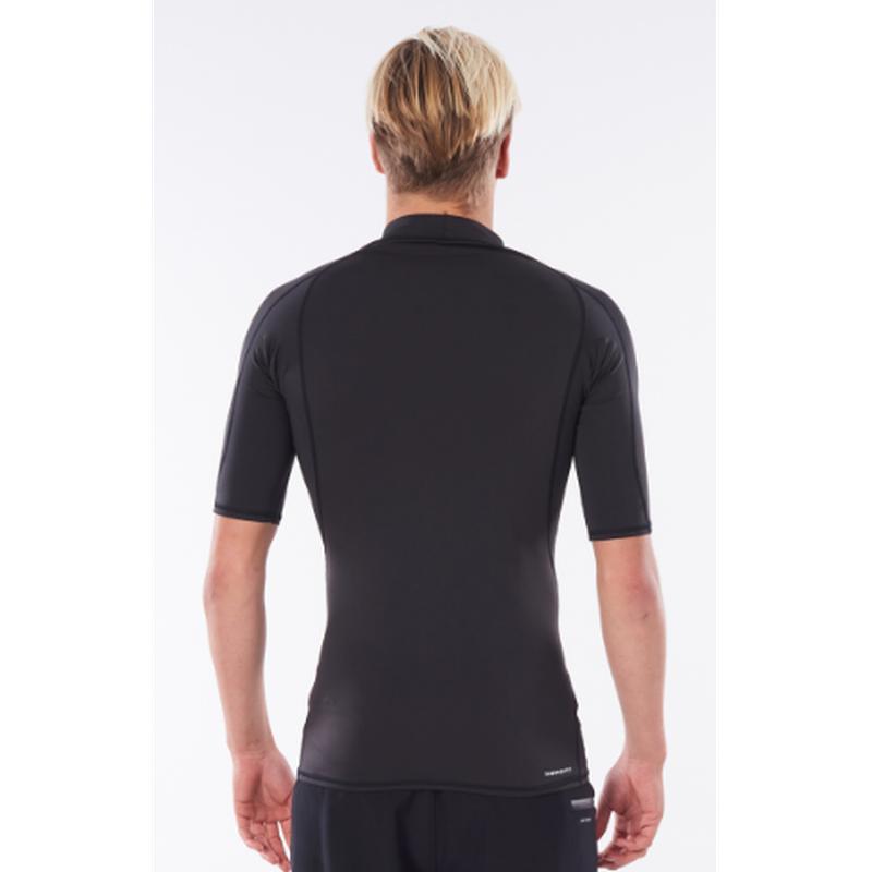 Ripcurl Herren Thermopro Shirt kurzarm - black