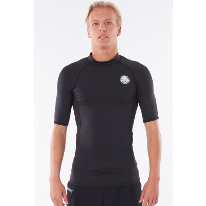 Ripcurl Herren Thermopro Shirt kurzarm - black