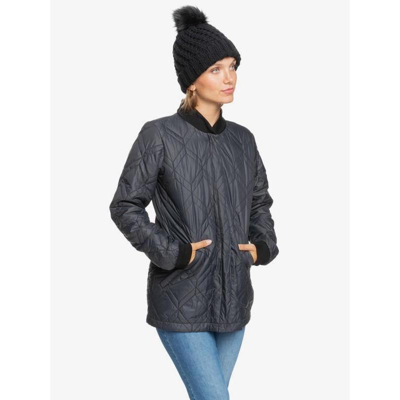 Roxy Damen Jacke Amy 3in1 Wasserdicht - true black