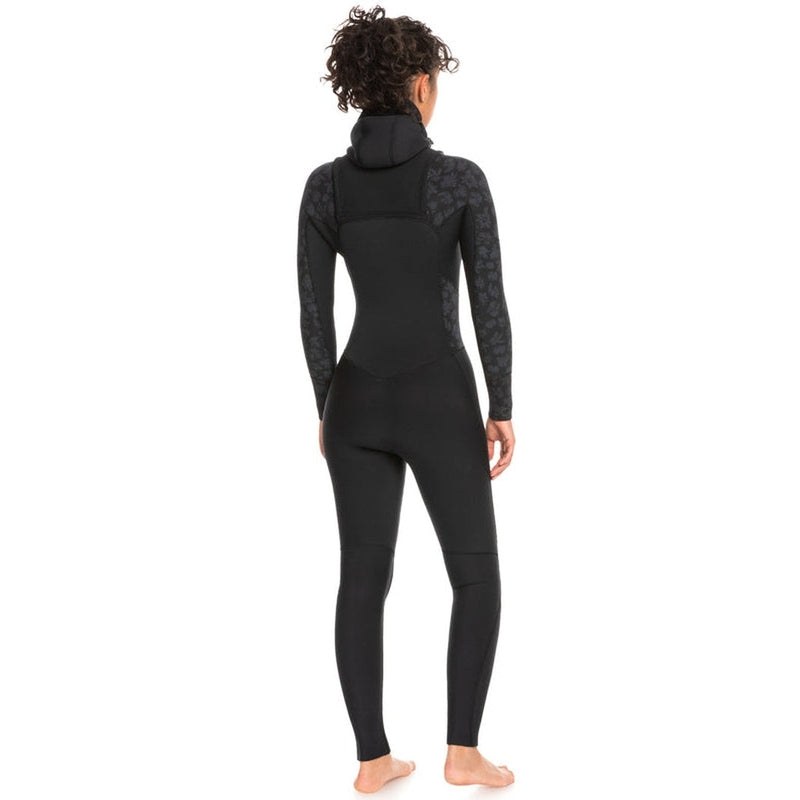 Roxy Damen Neoprenanzug Swell Series 5/4/3mm Chestzip - black