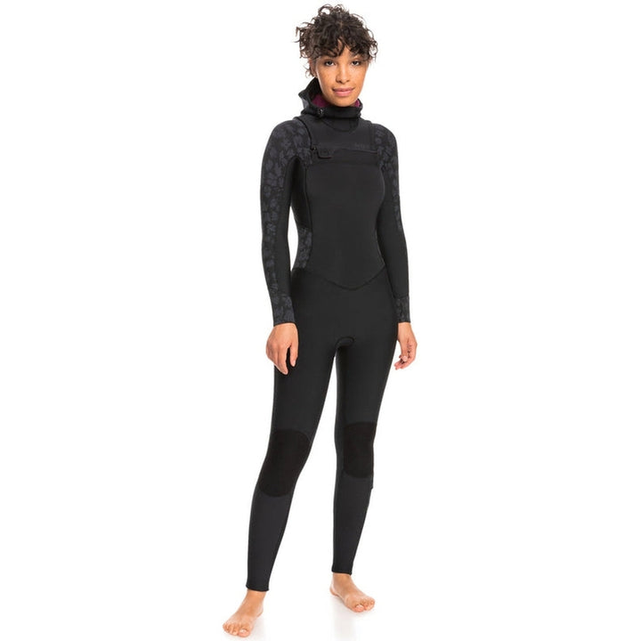 Roxy Damen Neoprenanzug Swell Series 5/4/3mm Chestzip - black