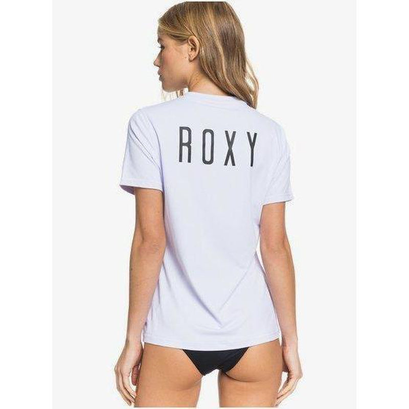 Roxy Enjoy Waves, kurzarm Lycra - white