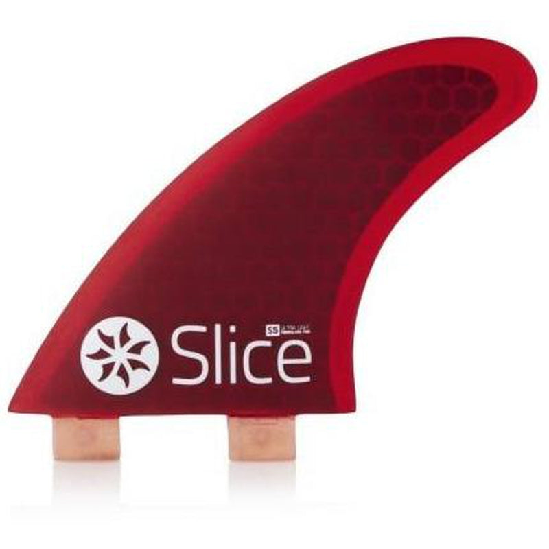 SLICE Finnen Ultra Light Hex Core S3 FCS compatible - rot