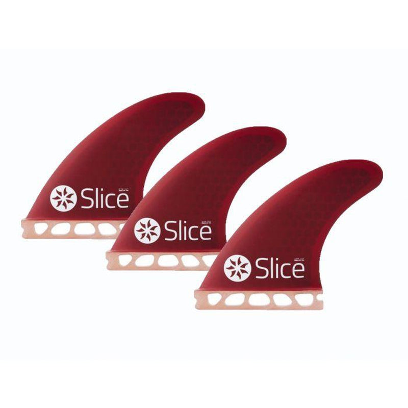 SLICE Finnen Ultra Light Hex Core S5 Futures Compatible - rot