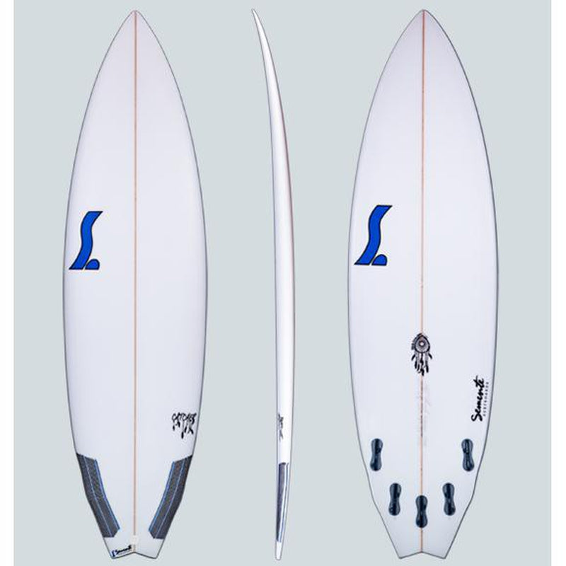 Semente Catcher Shortboard 6'4" FCSII 36.5l