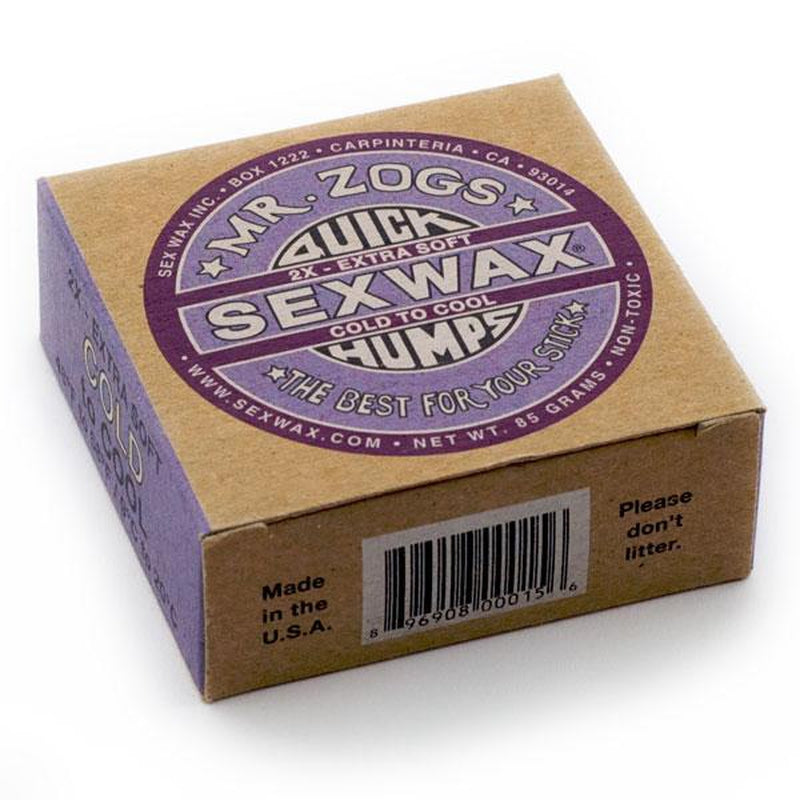 Sexwax Quick Humps Surf Wachs Cold/Cool 9-20° (VIOLETT)