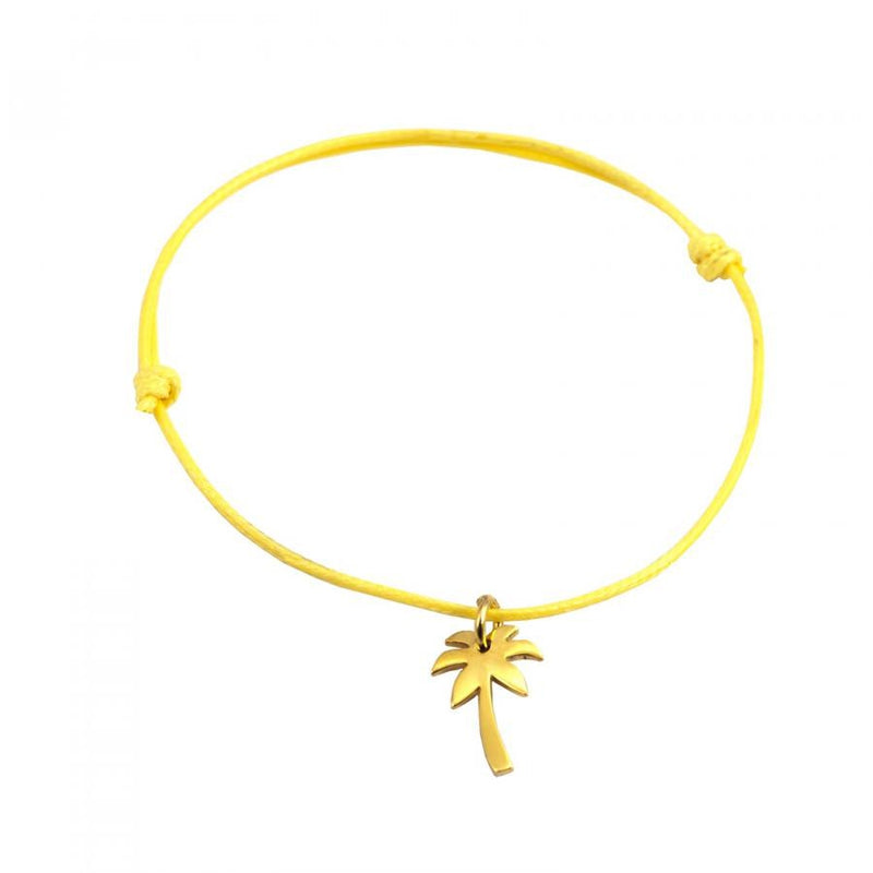 Silver & Surf Kette Palme - gold