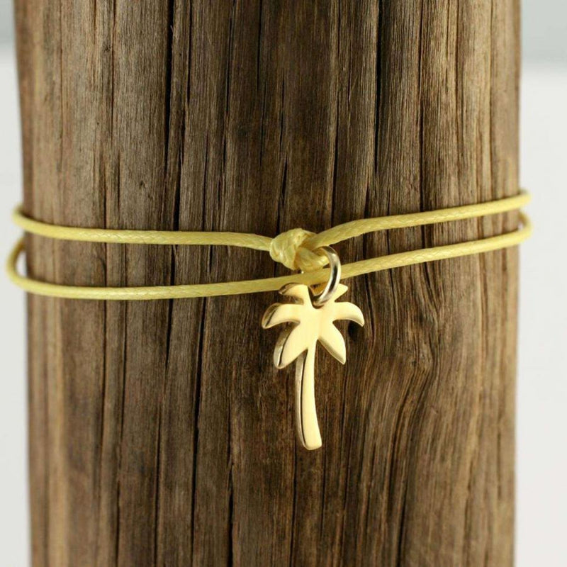 Silver & Surf Kette Palme - gold