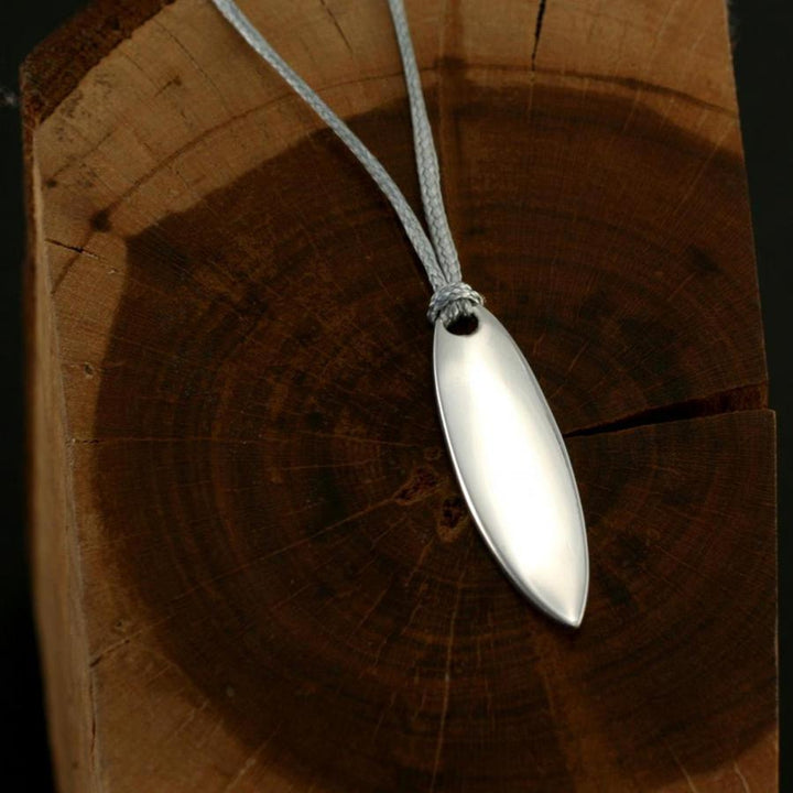 Silver & Surf Kette Surfboard - silber