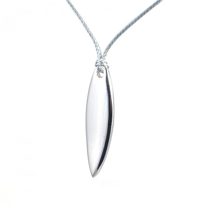 Silver & Surf Kette Surfboard - silber