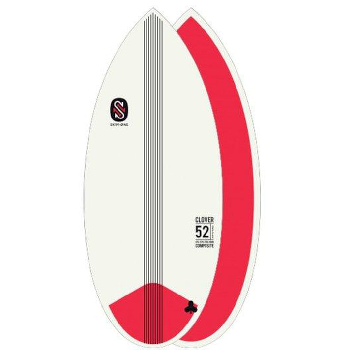 Skim One Skimboard Clover 52 - red