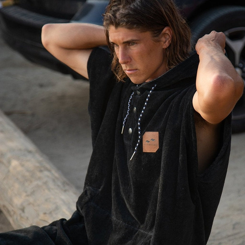 Slowtide Poncho The Digs - black