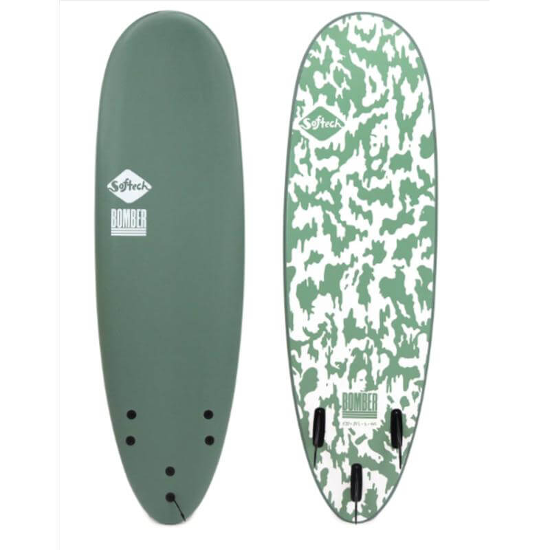 Softech Bomber 5'10" Softboard 44L - green