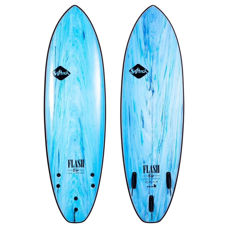 Softech Flash Eric Geiselman 5'7" Softboard 36L - blue marble