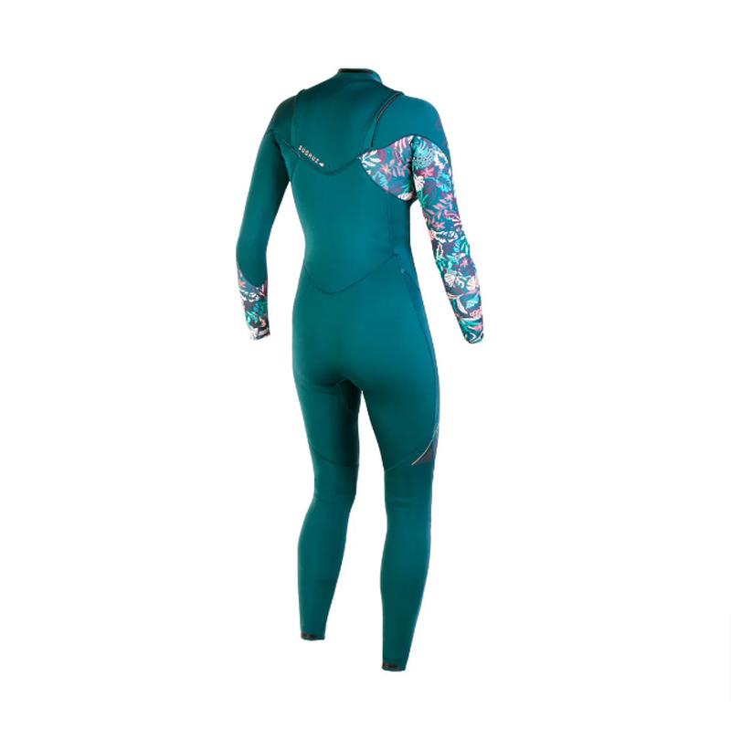 Soöruz Damen Neoprenanzug Divine 3/2mm Chestzip - Blue Duck