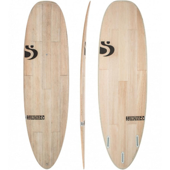 Sunova Dynamo Funboard 6'6" - Holzkonstruktion