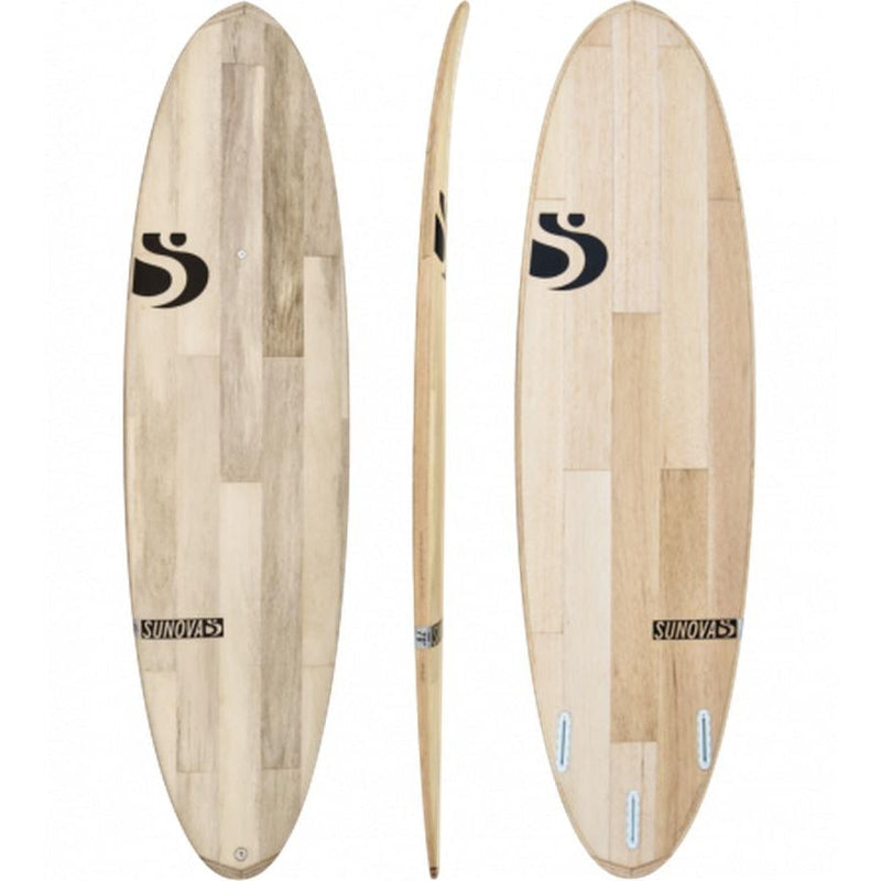 Sunova Evolve Funboard 6'6" - Holzkonstruktion