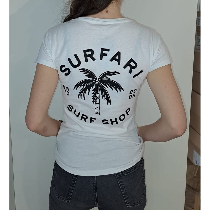 Surfari Damen T-Shirt - weiss