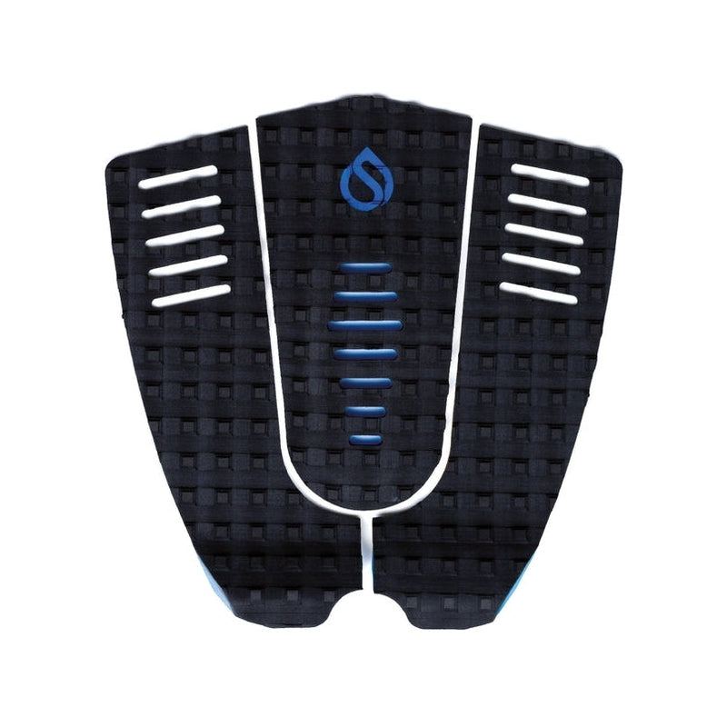 Surflogic Tail Pad SFL three - black & cyan