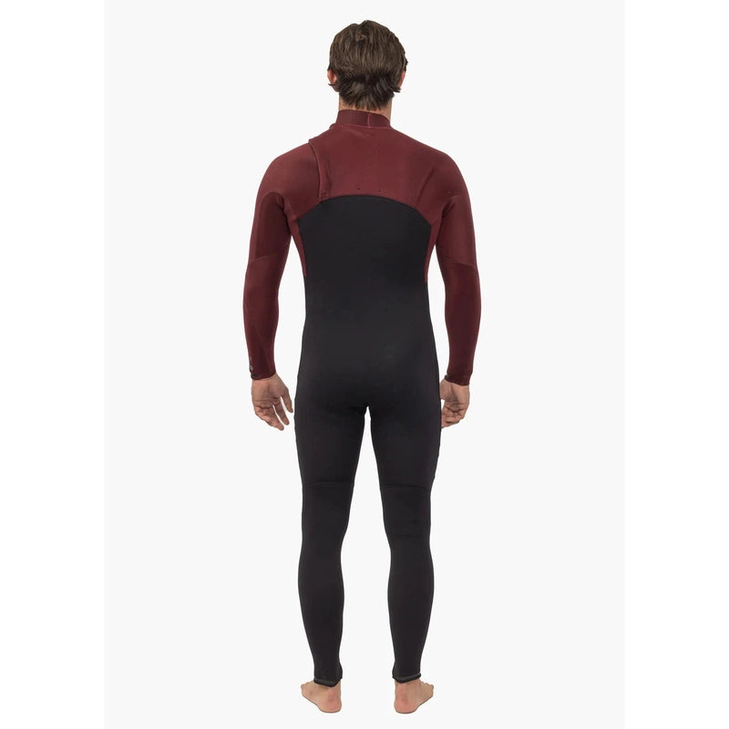 Vissla Herren Neoprenanzug High Seas 3/2mm Zipfree - wine