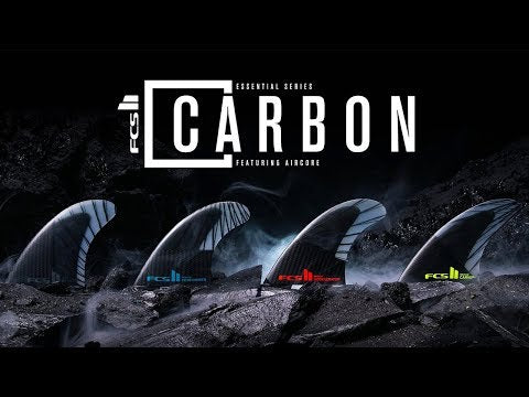FCS II Performer PC Carbon AirCore Tri Set Finnen